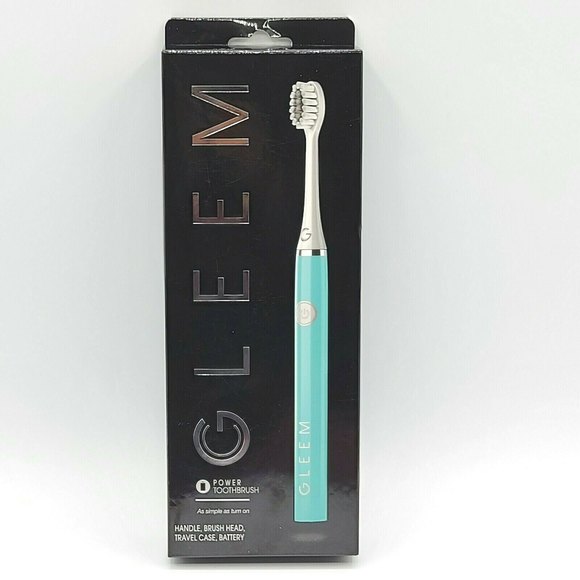 Gleem Bath Gleem Power Toothbrush Battery Travel Case Builtin Timer